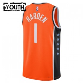 Dres Los Angeles Clippers James Harden Nike 2025-26 City Edition Naranča Swingman - Dječji